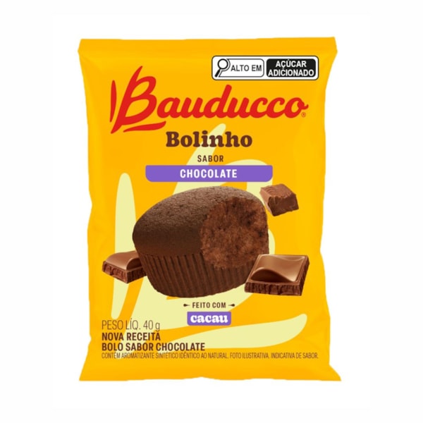 image Bolinho Chocolate Bauducco 16 X 40G