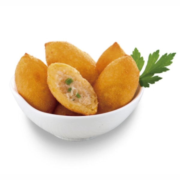 image Bolinho De Bacalhau Mandioca Congelado 20Gr Oyshi 2Kg