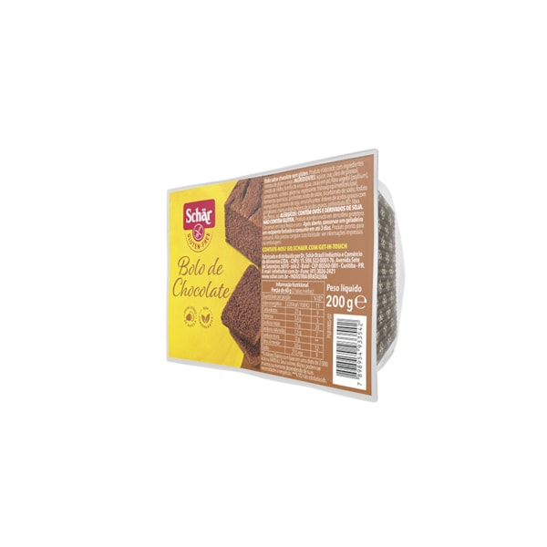 image Bolo De Chocolate Sem Glúten Schar 200G