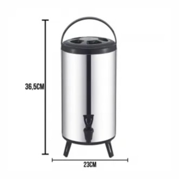 image Botijao Termico Inox 8 Litros