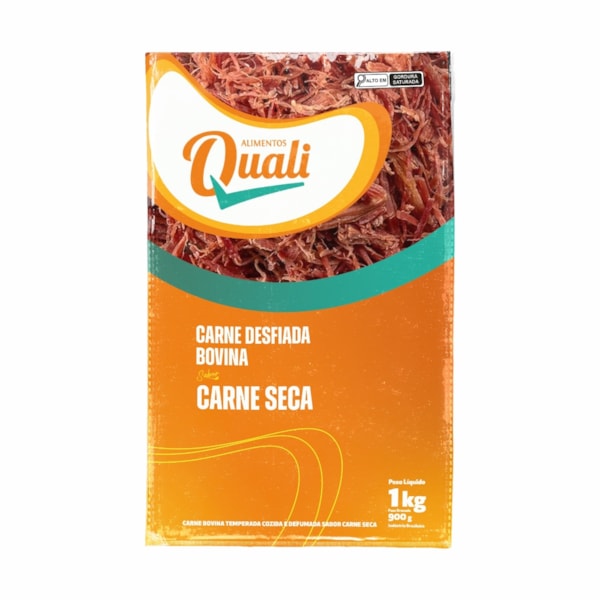 image Bovino - Carne Desfiada Carne Seca Congelada 1Kg Quali