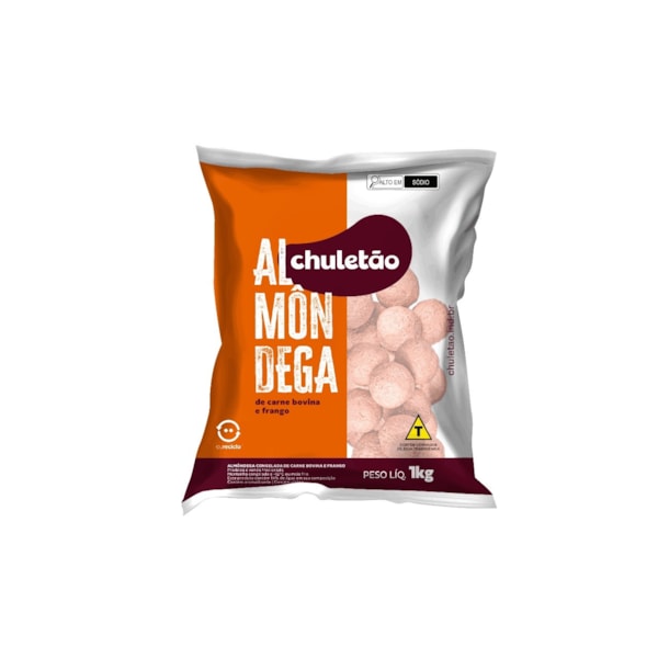 image Bovino/Frango - Almôndega Mista Chuletão 1 Kg