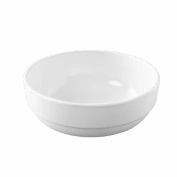 image Bowl 14 X 5,7Cm 520Ml Branco Melamina Pinoli Brinox Un