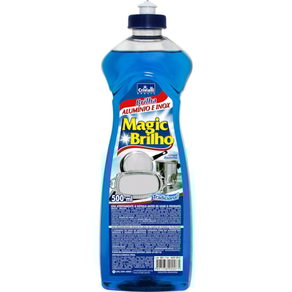 image Brilha Alumínio E Inox Magic Brilho Tradicional 500Ml