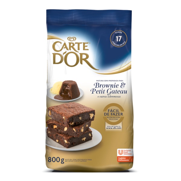 image Brownie E Petit Gateau Carte Dor 800G