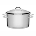 image Caçarola Aço Inox Funda com Tampa N28 20,3Cm Allt 8,4L Tramontina Un