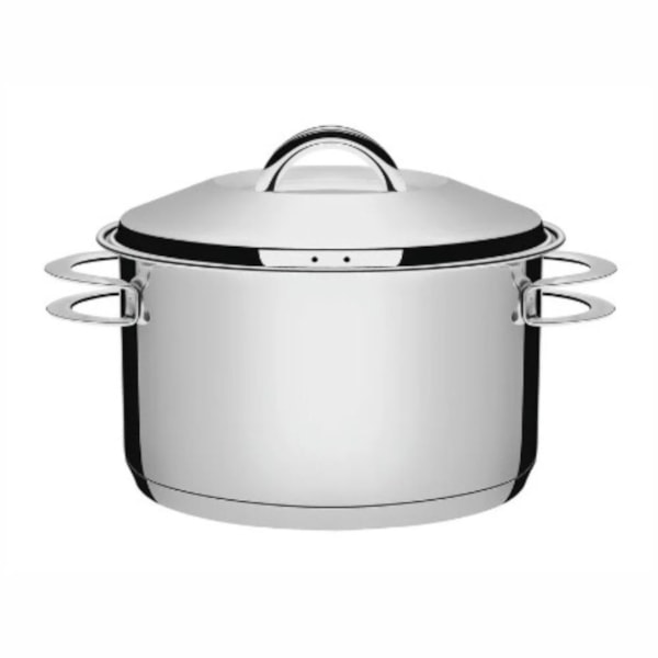 image Caçarola Aço Inox Funda com Tampa N28 20,3Cm Allt 8,4L Tramontina Un