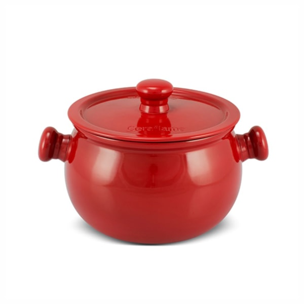 image Caçarola Com Tampa 20Cm 4L Cerâmica Pomodoro Premiere Ceramarte Un