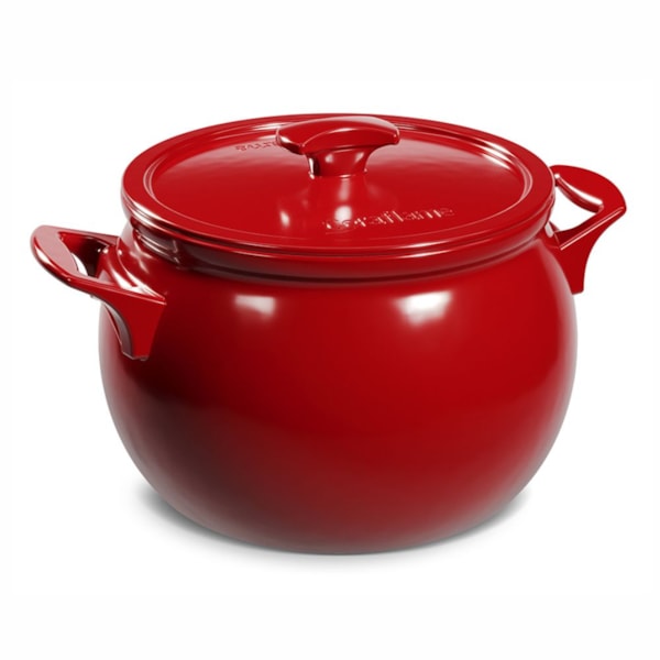 image Caçarola Com Tampa 24Cm 7L Cerâmica Pomodoro New Premiere Ceramarte Un