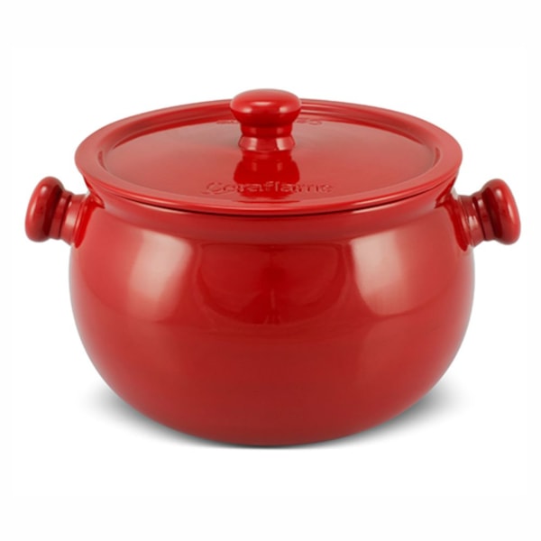 image Caçarola Com Tampa 24Cm 7L Cerâmica Pomodoro Premiere Ceramarte Un