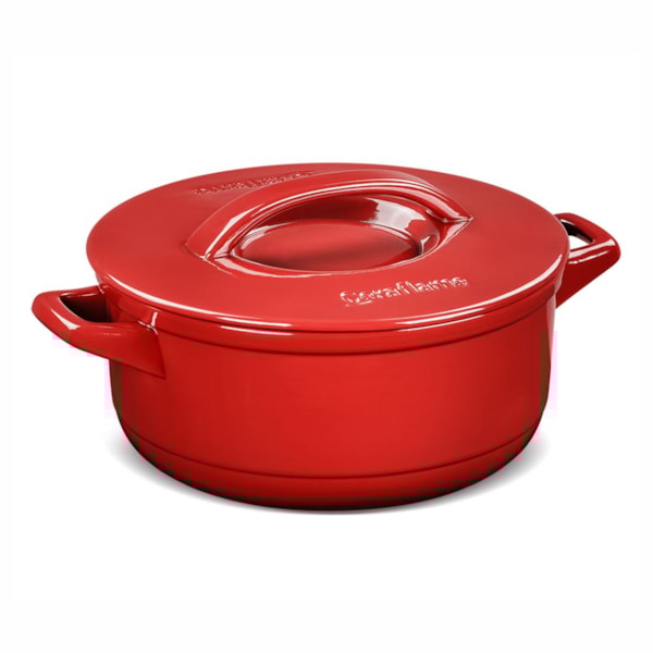 image Caçarola Com Tampa 28Cm 6L Cerâmica Pomodoro Duo Ceramarte Un