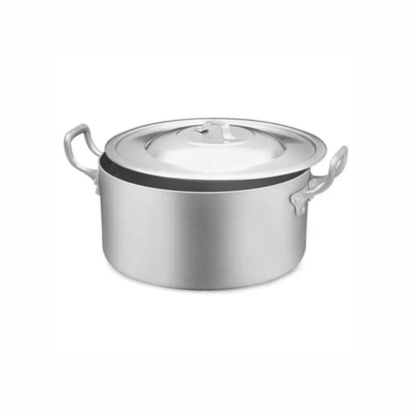 image Caçarola Com Tampa N26 6L Stand Alumínio Nova Real Un