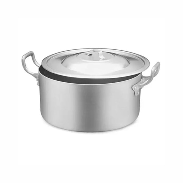 image Caçarola Com Tampa N32 11,4L Stand Alumínio Nova Real Un