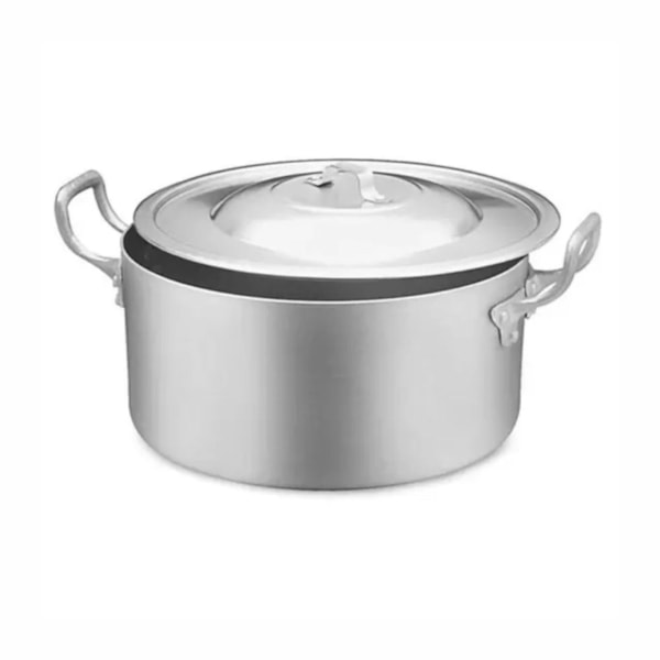 image Caçarola Com Tampa N36 16,3L Stand Alumínio Nova Real Un