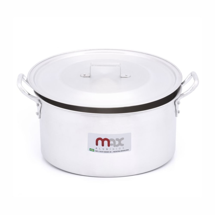 image Caçarola Com Tampa N40 19Cm Alt 23,5L Convencional Max