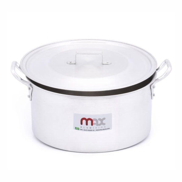 image Caçarola Com Tampa N45 20Cm Alt 31,5L Convencional Max