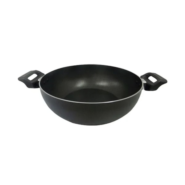 image Caçarola Wok 24,4 X 2,90L Preta Mr Cook Un