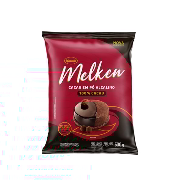 image Cacau Pó 100% Cacau 500G Melken Harald