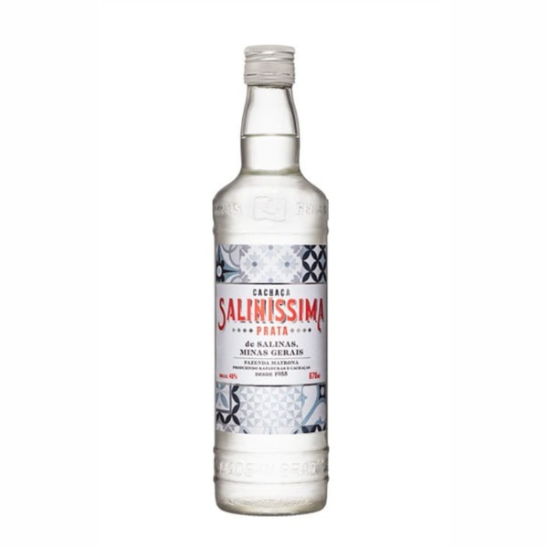 image Cachaça Saliníssima Prata 670Ml