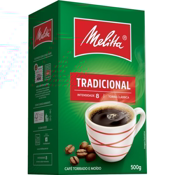 image Café Tradicional 500G Melitta Vácuo