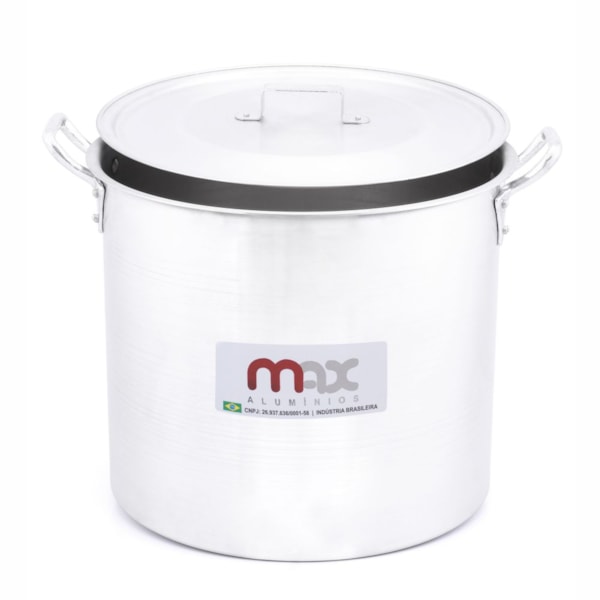 image Caldeirão Com Tampa N45 43Cm Alt 68L Convencional Max