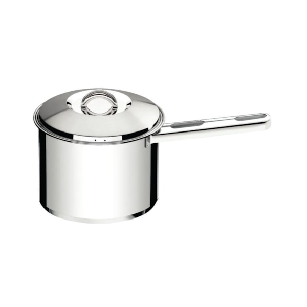 image Calderão Aço Inox com Tampa e Cabo N16 15Cm Alt 2,2L Tramontina Un