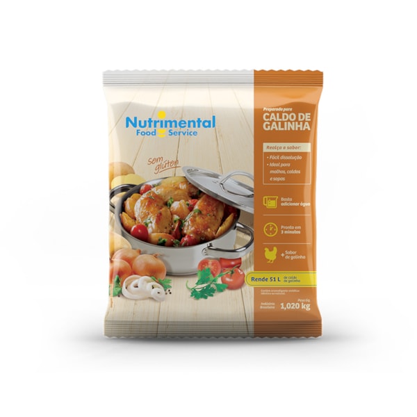 image Caldo De Galinha Nutrimental 1,02Kg Rende 52Lt