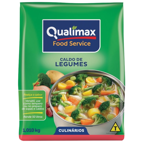 image Caldo De Legumes Qualimax 1,01Kg Rende 50Lt