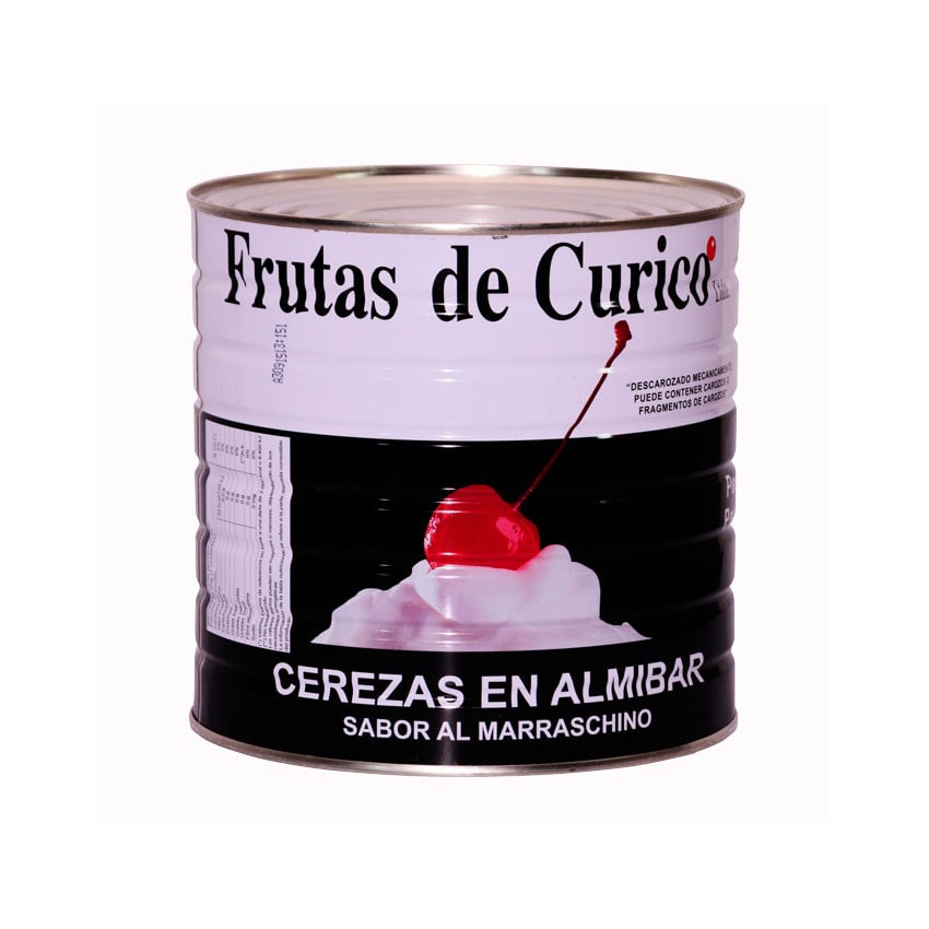 image Cereja Em Calda C/Talo Frutas De Curicó 1,65Kg Drenado