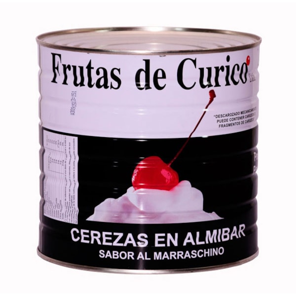 image Cereja Em Calda C/Talo Frutas De Curicó 1,65Kg Drenado