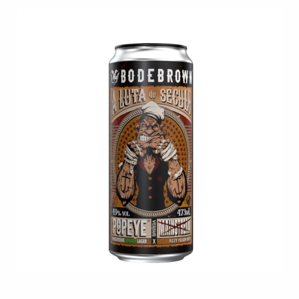 image Cerveja Lata 473Ml Bodebrown Popeye German Lager Un