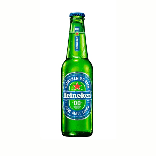 image Cerveja Long Neck 330Ml Heineken Zero 24Un