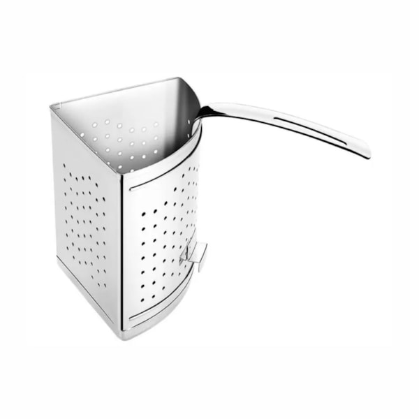 image Cesto Aço Inox p/ Massas 19 X 26 X 20,5CM Tramontina Un