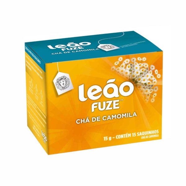 image Chá Camomila Leao Fuze 15 Envelopes
