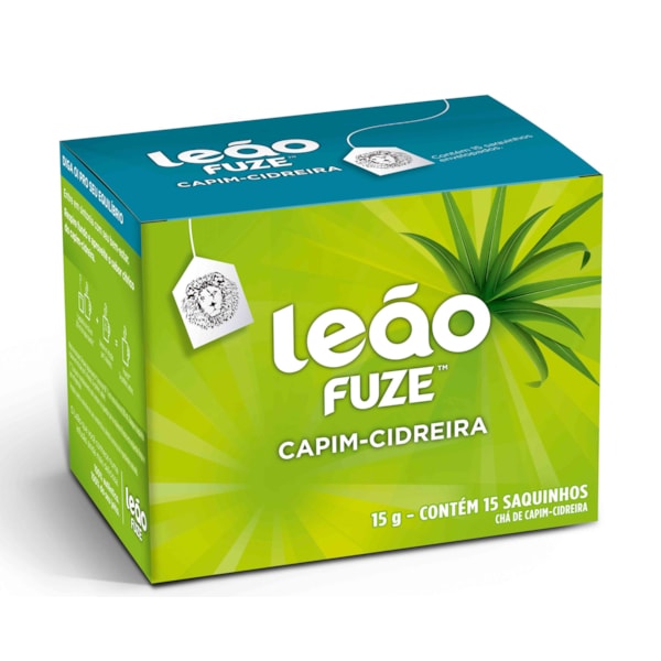 image Chá Capim Cidreira Leao 15 Envelopes