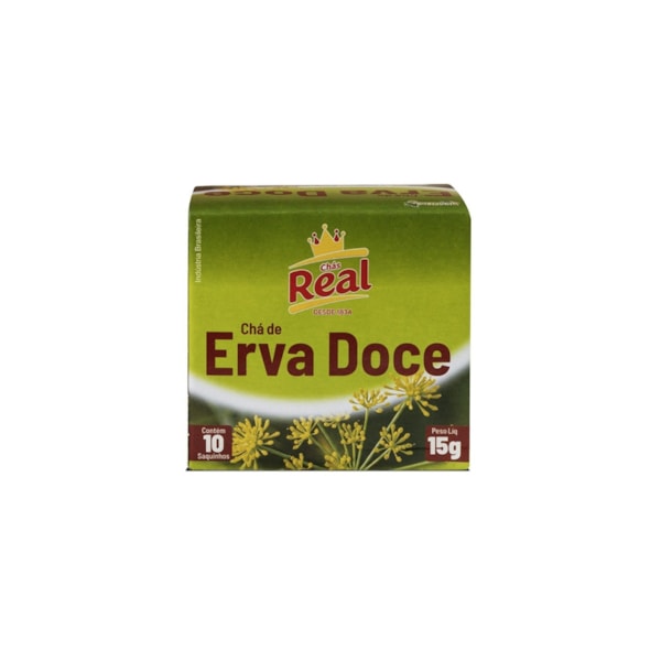 image Chá Erva Doce Real 10Un