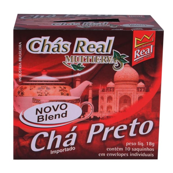 image Chá Preto Real 10 Envelopes