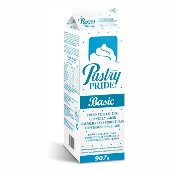 image Chantilly Congelado Pastry Pride Basic 907G