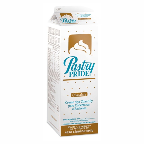 image Chantilly Congelado Pastry Pride Chocolate 907G