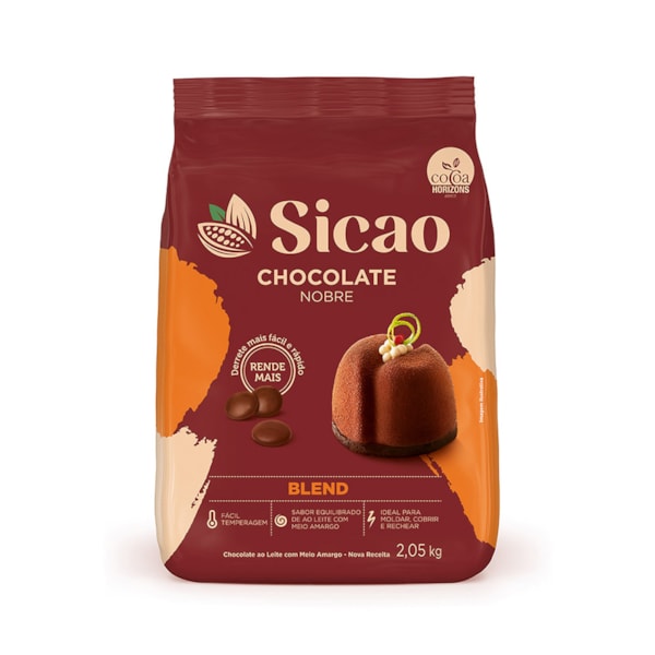image Chocolate Blend Gotas 2,05Kg Sicao Nobre