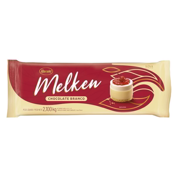 image Chocolate Branco Barra 2,1Kg Melken Harald