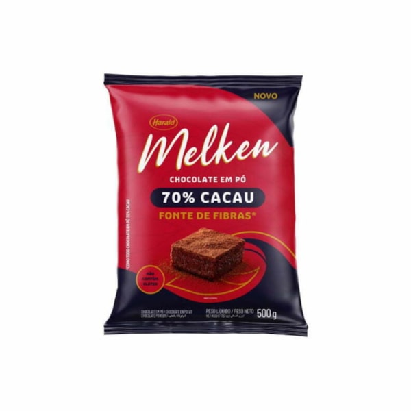 image Chocolate Pó 70% Cacau 500G Melken Harald