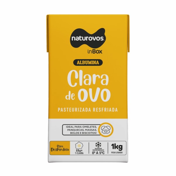 image Clara De Ovo Pasteurizada Naturovos 1Kg