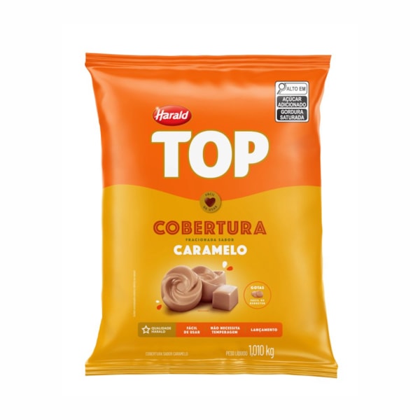 image Cobertura Caramelo Gotas 1,01Kg Top Harald