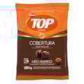 image Cobertura Chocolate Meio Amargo Gotas 1,01Kg Top Harald