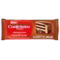 image Cobertura Fracionada Chocolate Ao Leite Barra 1,01Kg Confeiteiro Harald