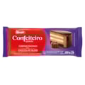 image Cobertura Fracionada Chocolate Blend Barra 1,05Kg Confeiteiro Harald