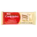 image Cobertura Fracionada Chocolate Branco Barra 1,01Kg Confeiteiro Harald