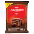 image Cobertura Fracionada Chocolate Meio Amargo Gotas 1,01Kg Confeiteiro Harald