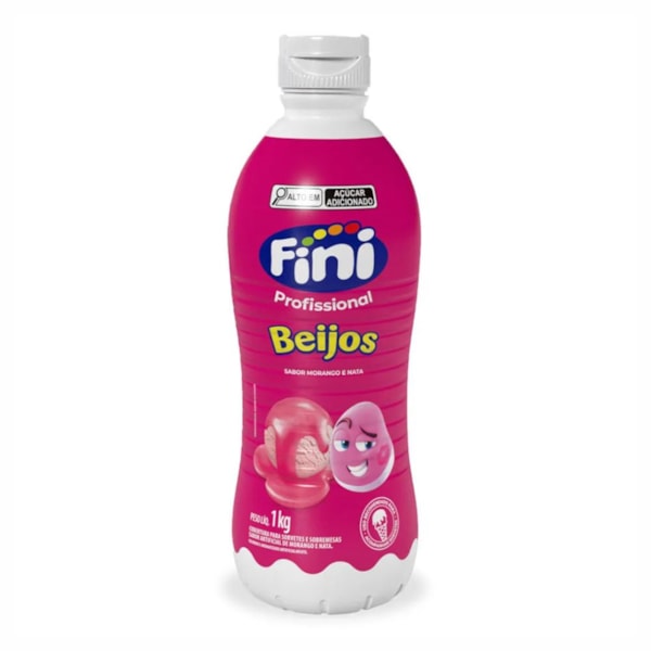 image Cobertura P/Sorvete Beijos Fini 1Kg